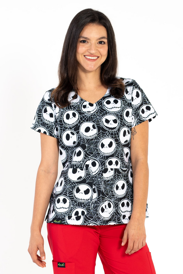 Blusa Uniforme Antifluido Estampado JACK